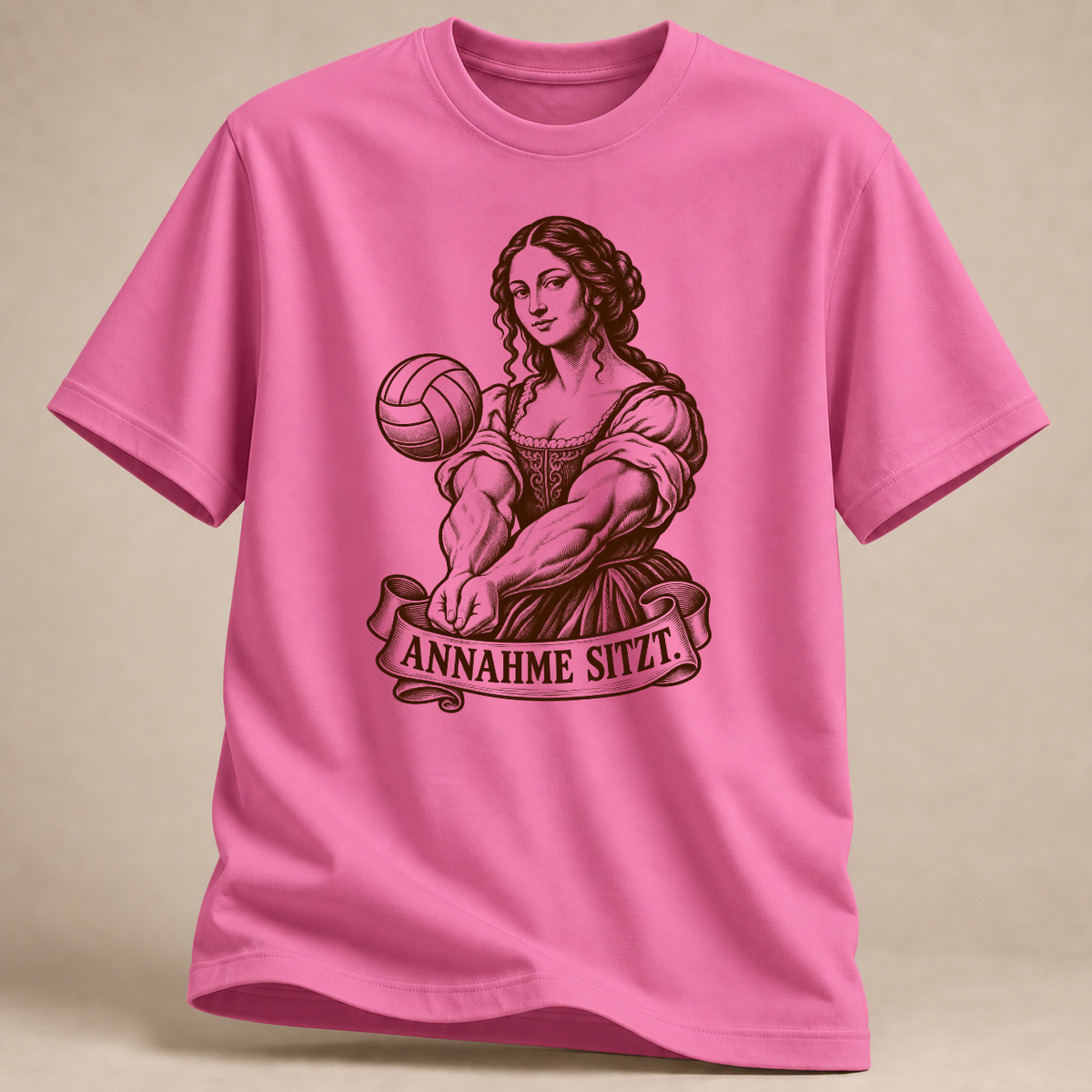 RÜCKRAUM – Annahme sitzt T-Shirt – Azalea