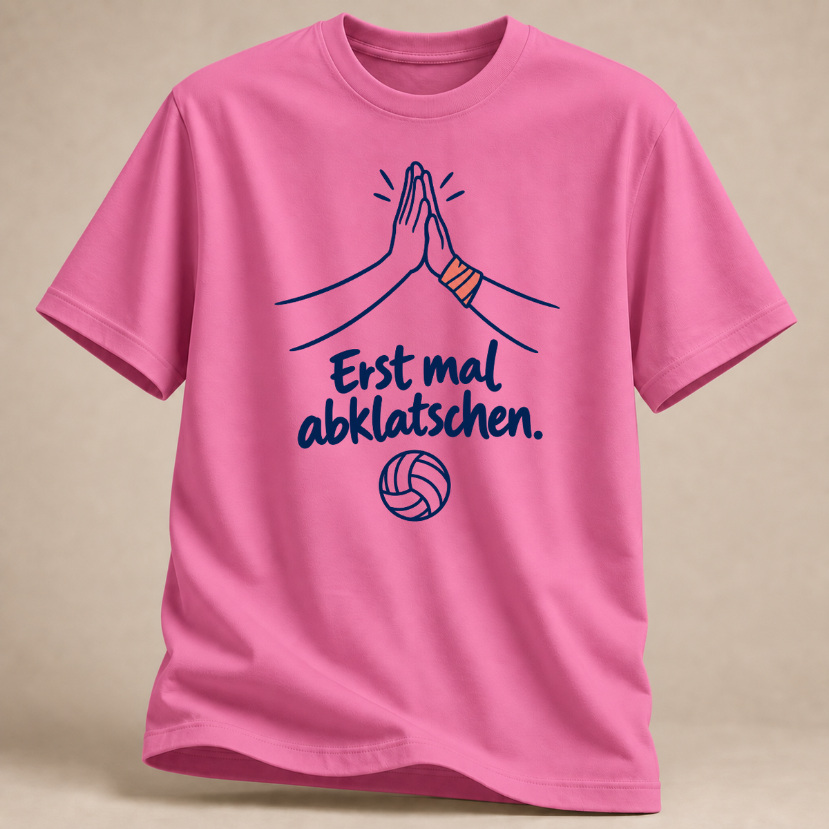 RÜCKRAUM – Erst mal abklatschen T-Shirt – Azalea