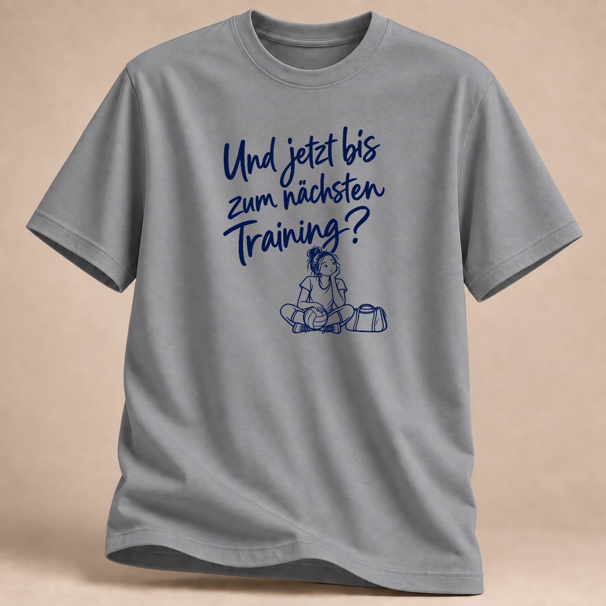 RÜCKRAUM – Nächstes Training T-Shirt – RS Sport Grey