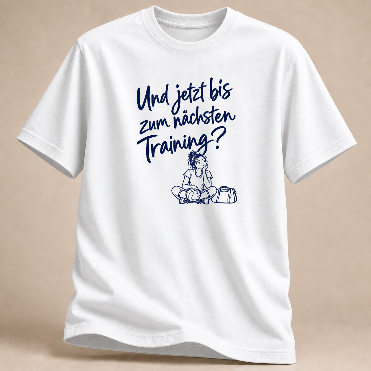RÜCKRAUM – Nächstes Training T-Shirt – White