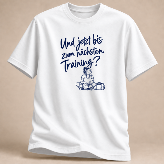 RÜCKRAUM – Nächstes Training T-Shirt – White