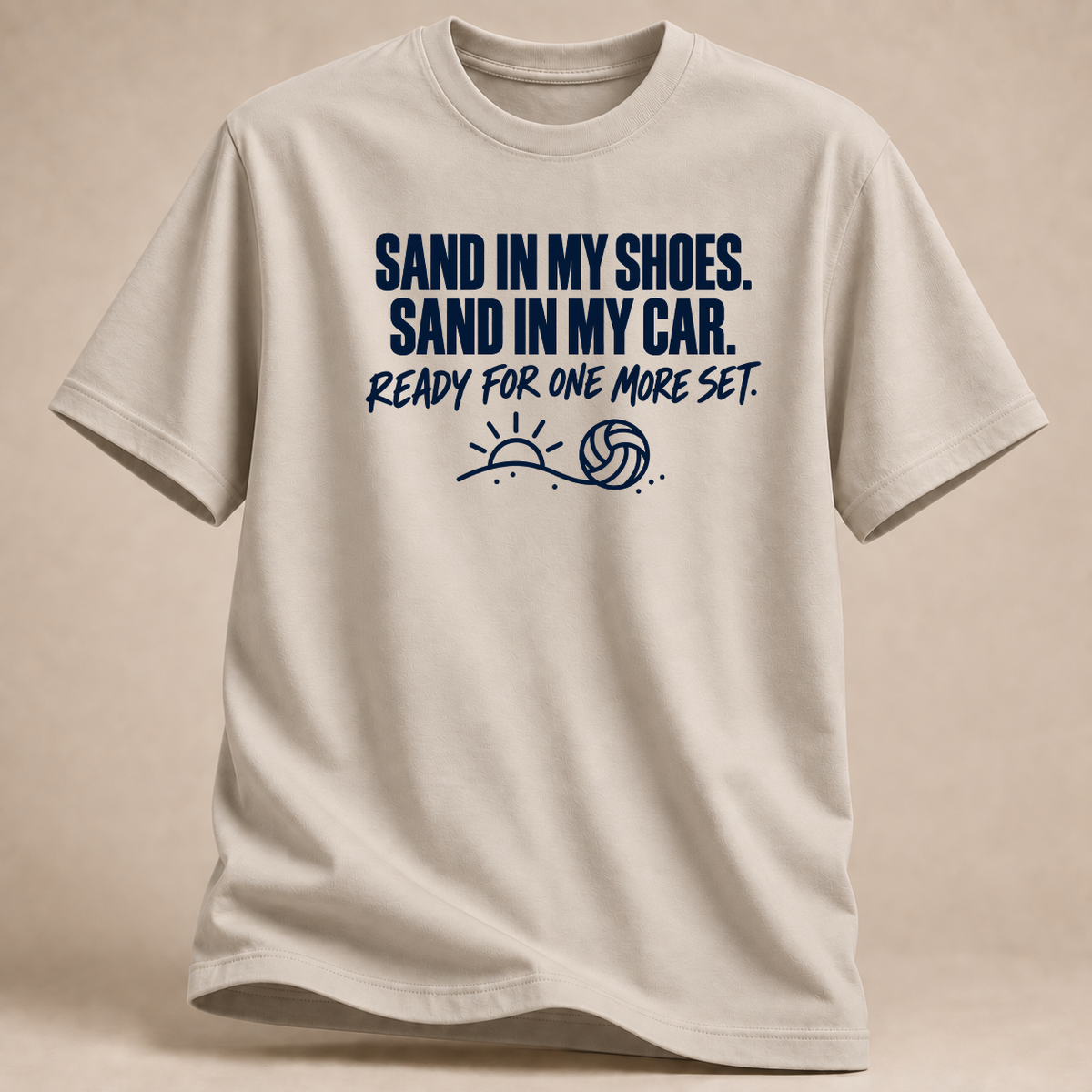 RÜCKRAUM – Sand Im Auto T-Shirt – sand