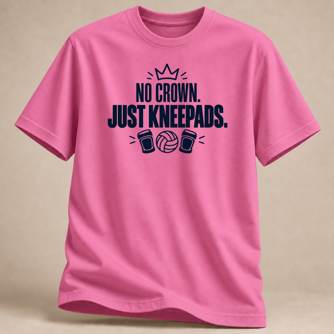 RÜCKRAUM – Kniepads Statt Krone T-Shirt – azalea