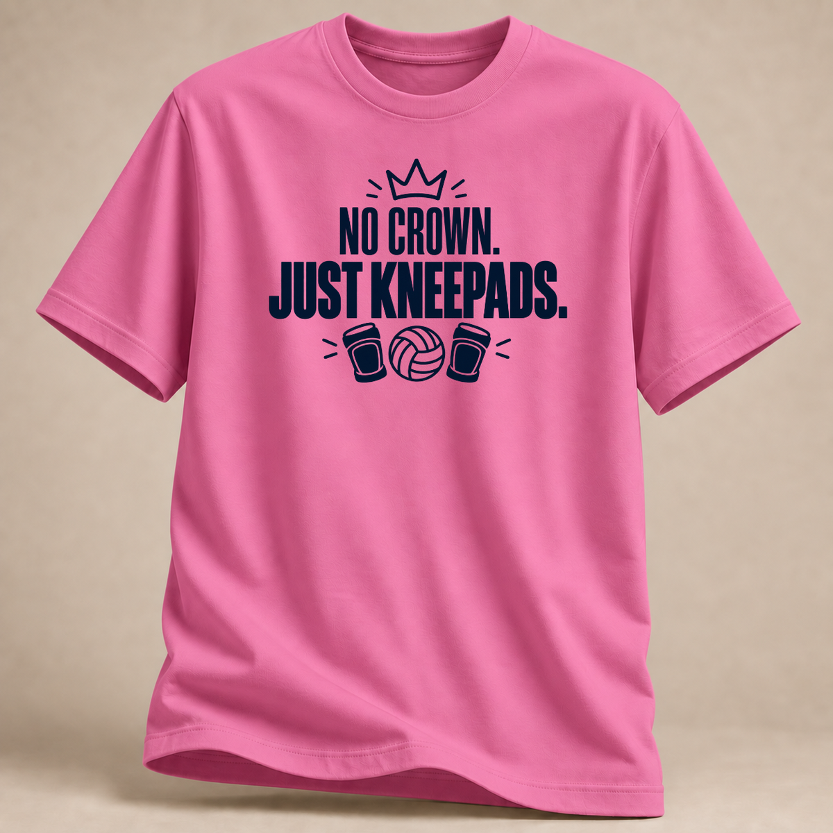 RÜCKRAUM – Kniepads Statt Krone T-Shirt – azalea