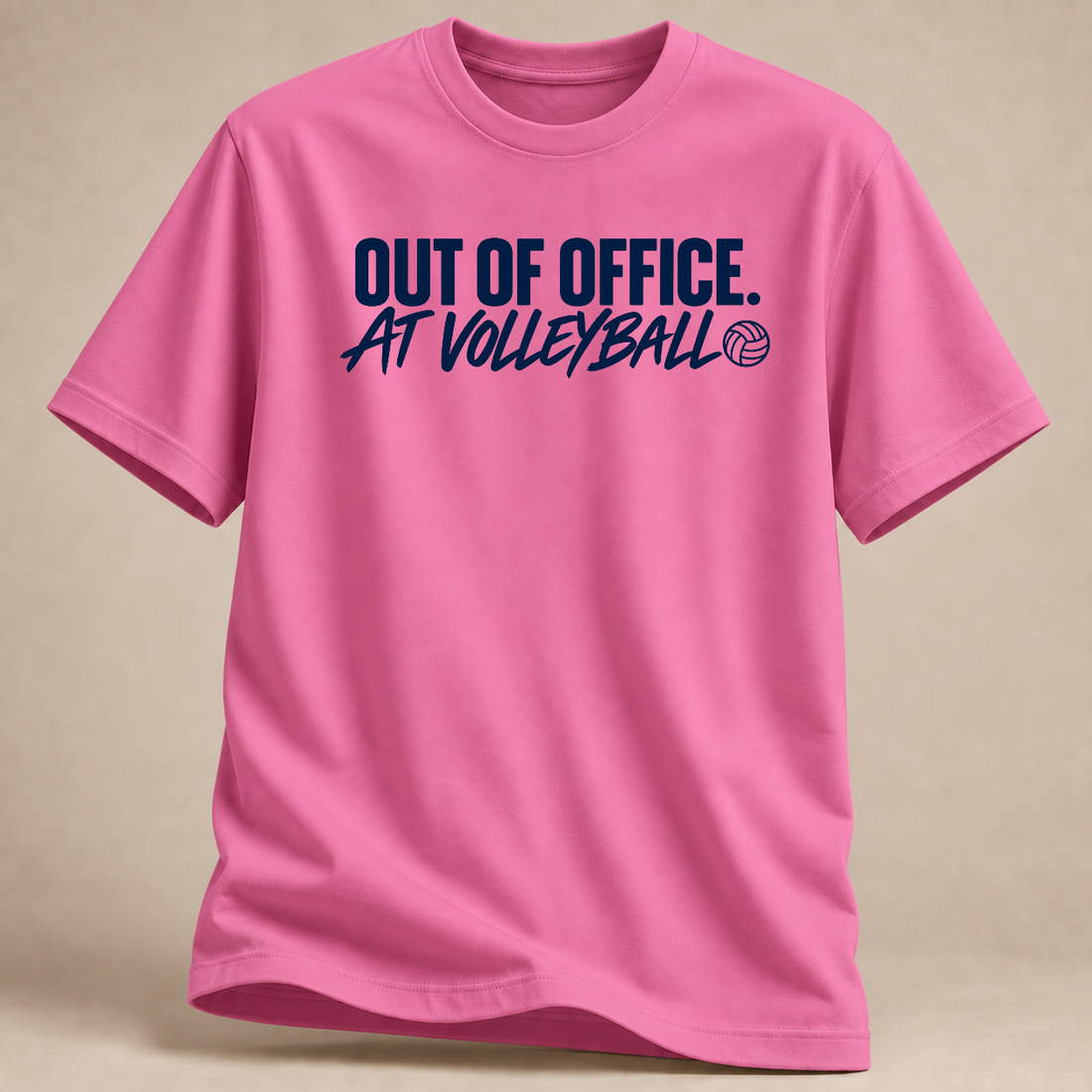 RÜCKRAUM – Volleyball Feierabend T-Shirt – azalea