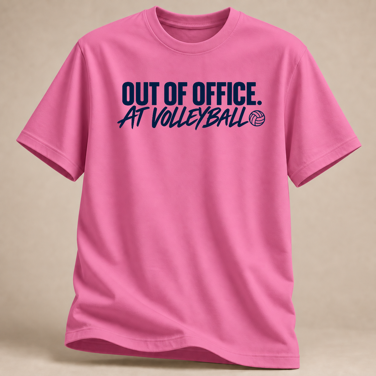 RÜCKRAUM – Volleyball Feierabend T-Shirt – azalea
