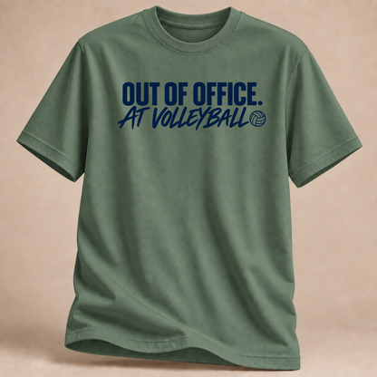RÜCKRAUM – Volleyball Feierabend T-Shirt – military green