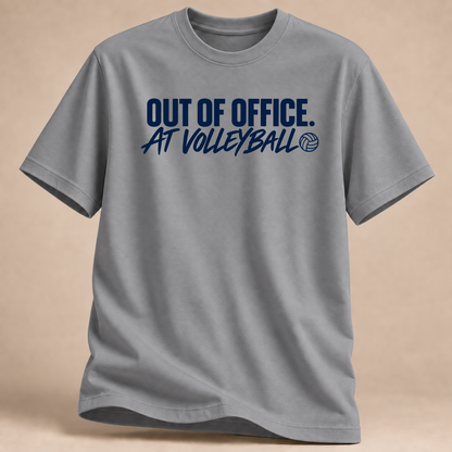 RÜCKRAUM – Volleyball Feierabend T-Shirt – rs sport grey