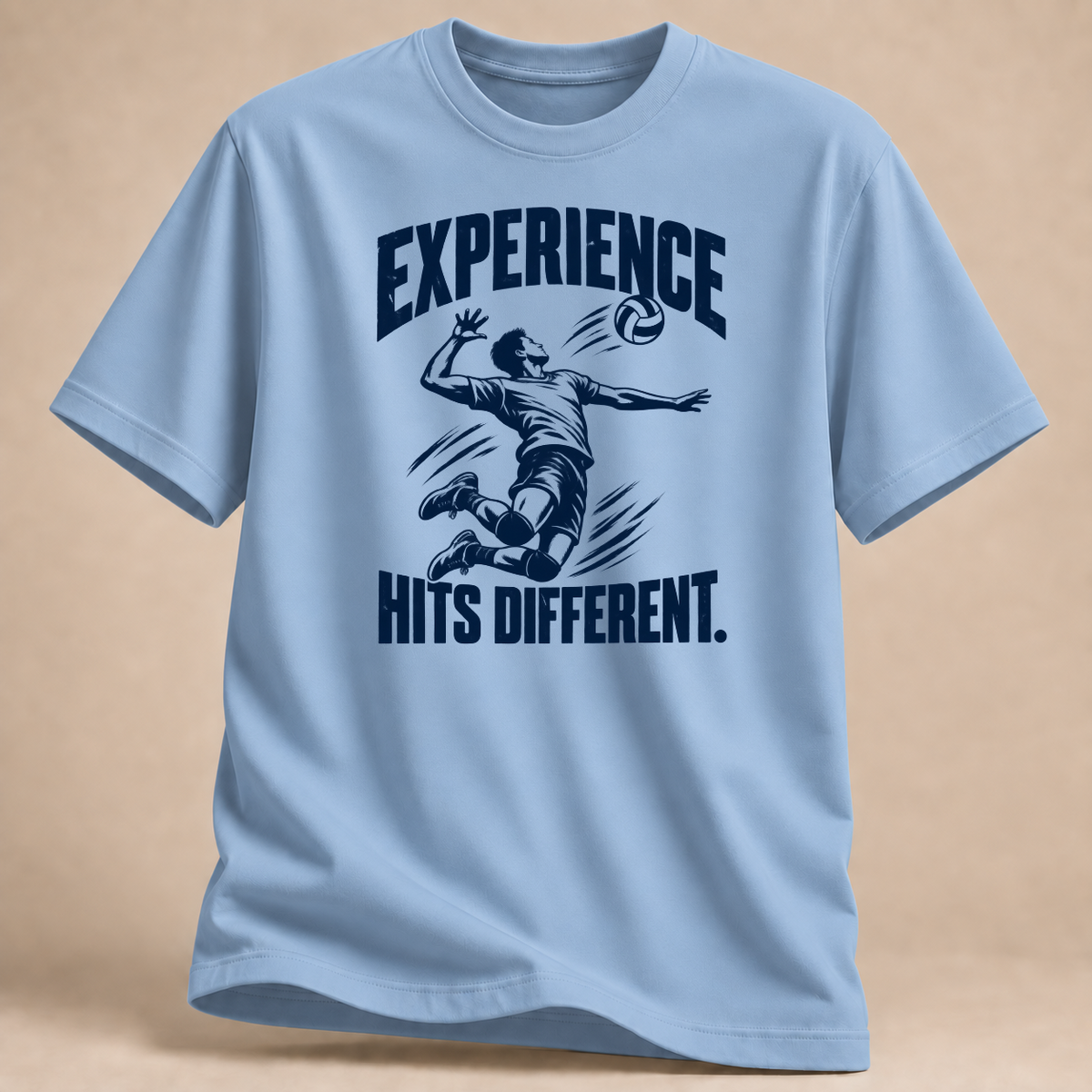 RÜCKRAUM – Erfahrung Zählt T-Shirt – light blue