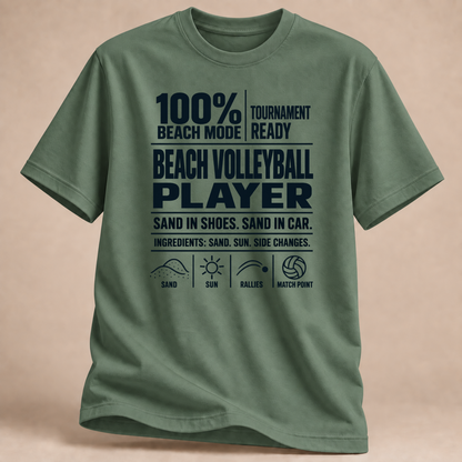 RÜCKRAUM – Beach Mode T-Shirt – military green