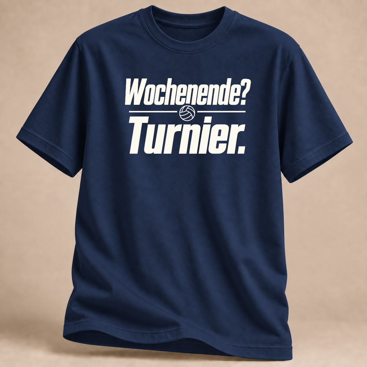 RÜCKRAUM – Wochenende Turnier T-Shirt – Navy