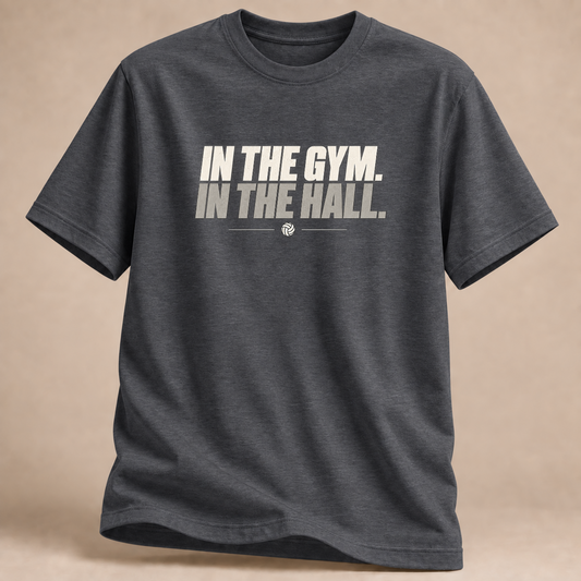 RÜCKRAUM – In The Gym T-Shirt – Charcoal