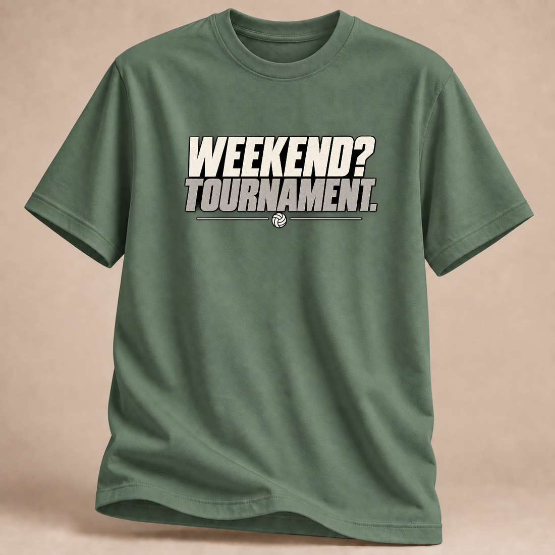 RÜCKRAUM – Weekend Tournament T-Shirt – Military Green