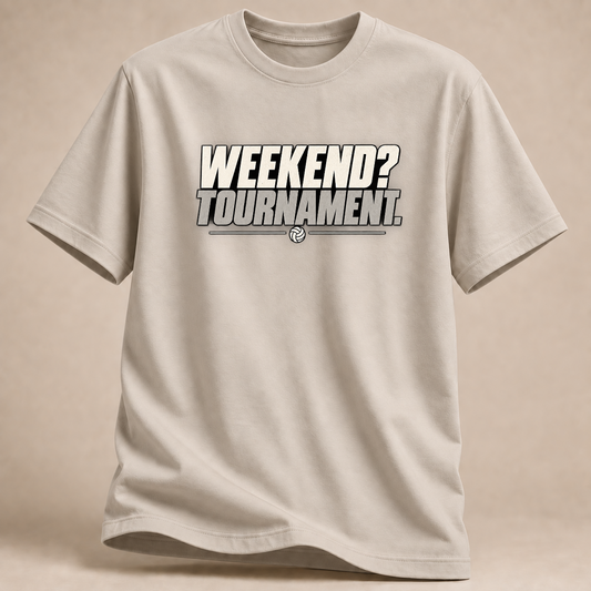 RÜCKRAUM – Weekend Tournament T-Shirt – Sand