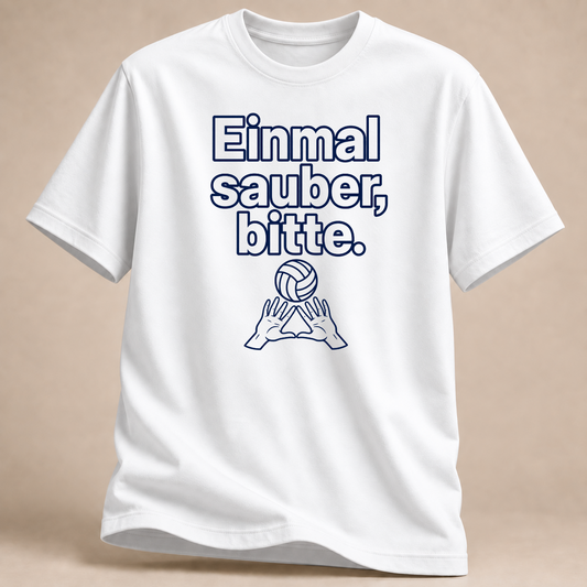 RÜCKRAUM – Einmal sauber T-Shirt – Weiß