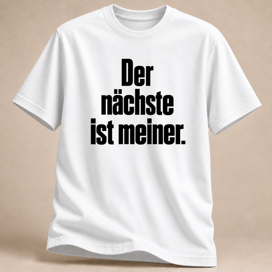RÜCKRAUM – Nächster Ball T-Shirt – Weiß