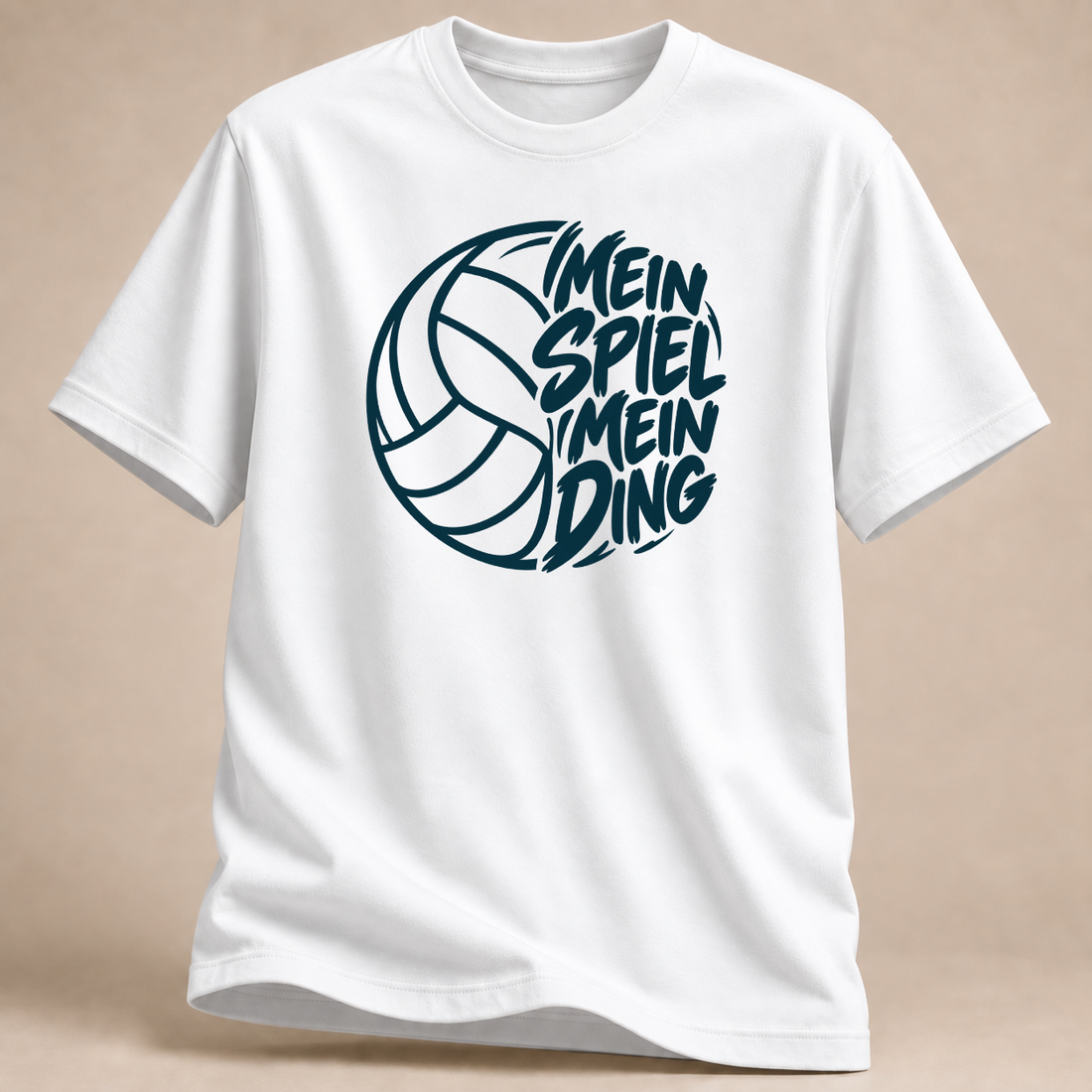RÜCKRAUM – Mein Spiel T-Shirt – Weiß