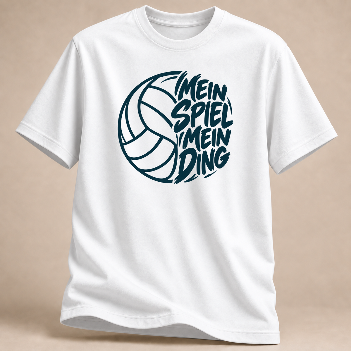 RÜCKRAUM – Mein Spiel T-Shirt – Weiß