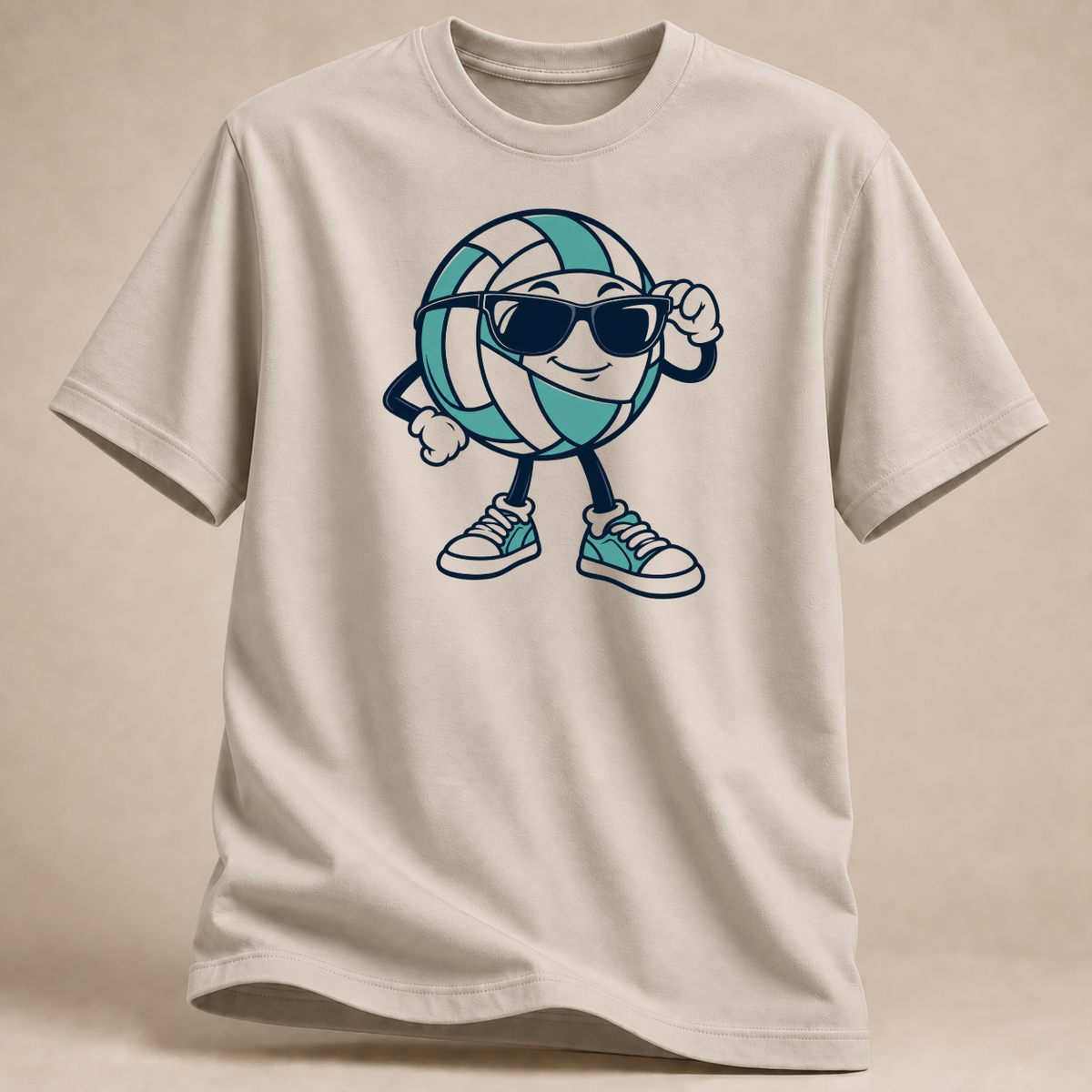 RÜCKRAUM – Sonnenbrillen Ball T-Shirt – Sand
