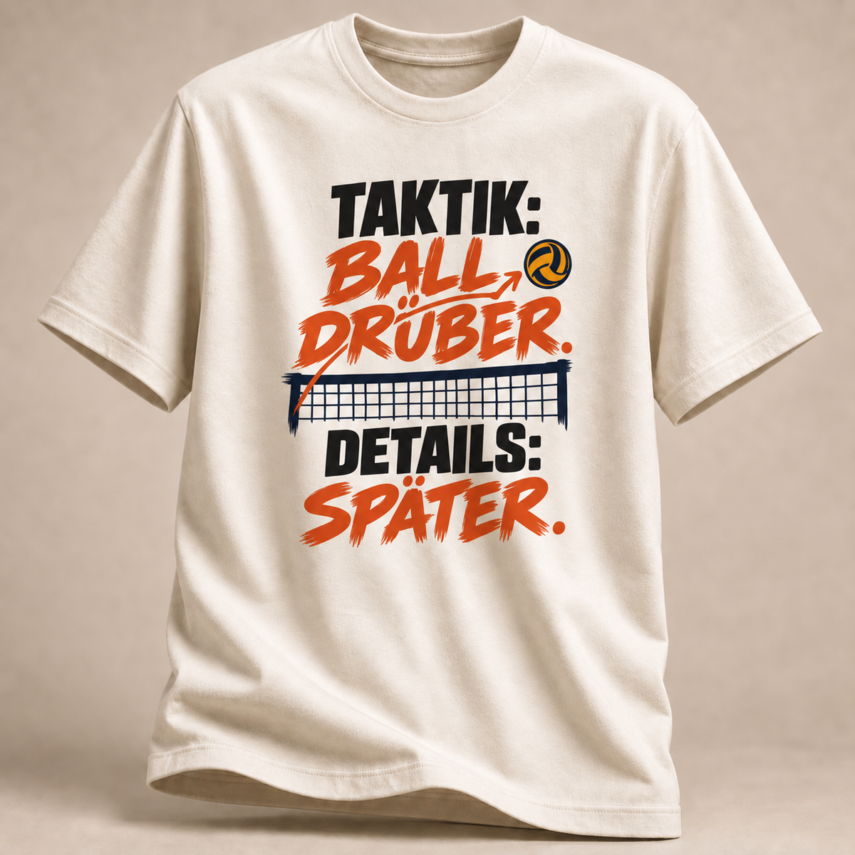 Taktik Ball drüber Volleyball T-Shirt