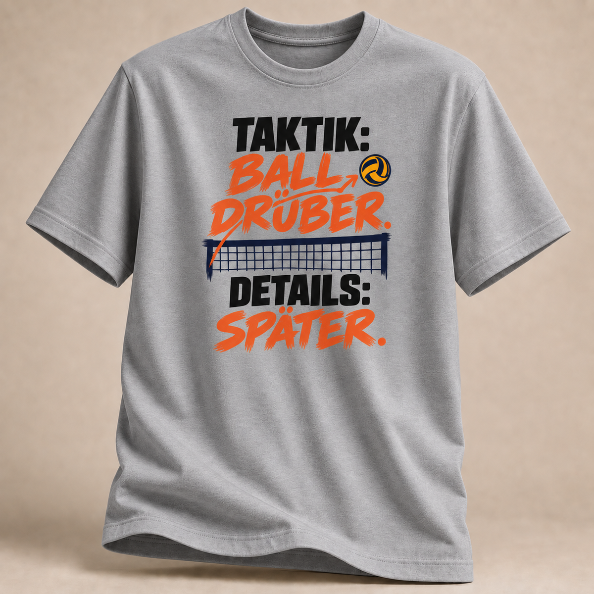 Taktik Ball drüber Volleyball T-Shirt