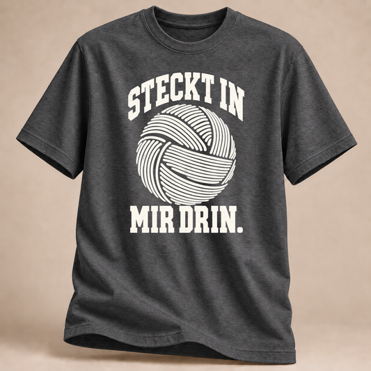RÜCKRAUM – Steckt in mir T-Shirt – Graphit meliert