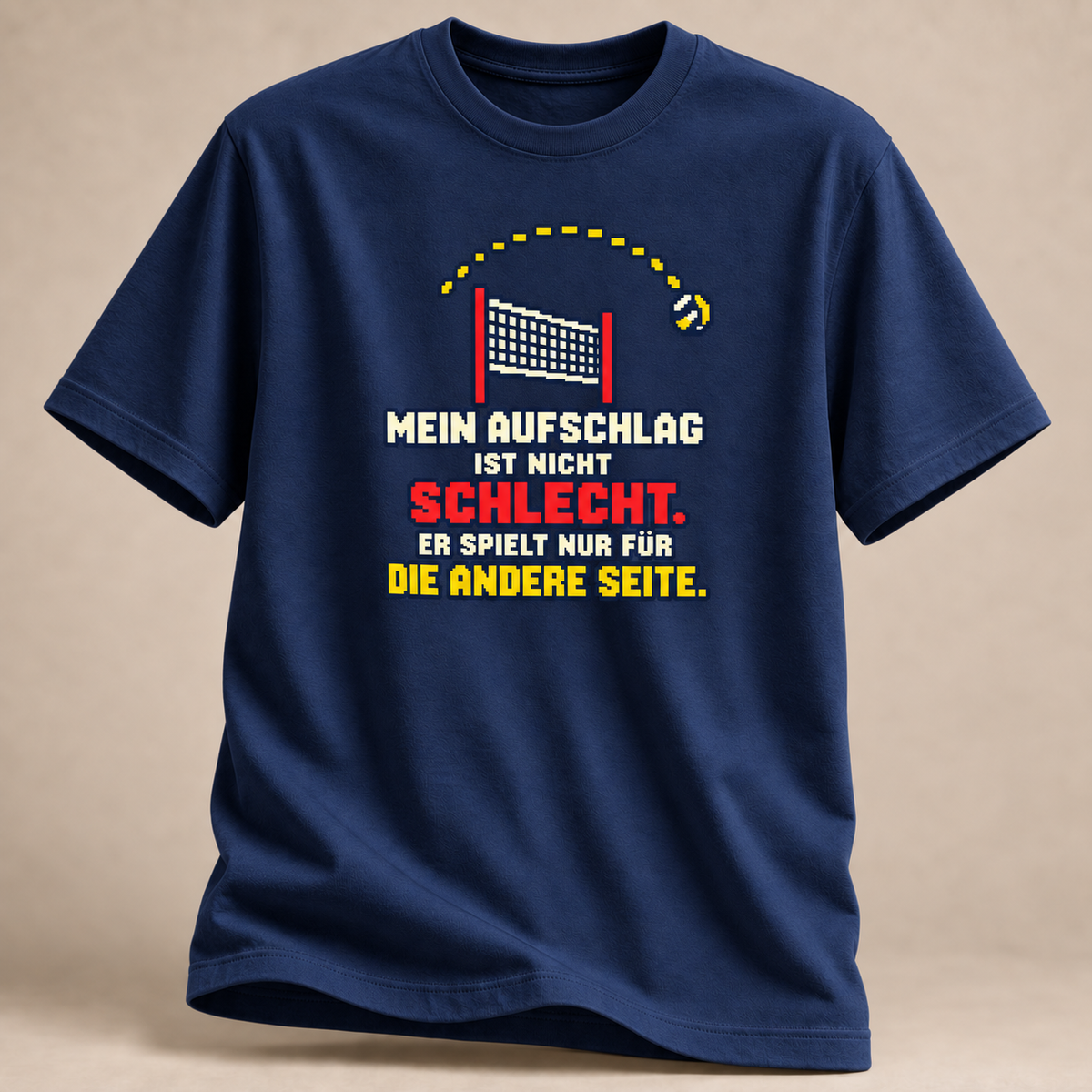 Aufschlag für die andere Seite T-Shirt