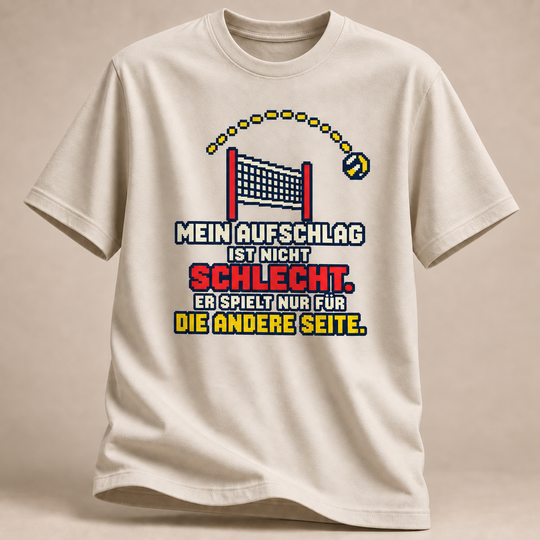 Aufschlag für die andere Seite T-Shirt