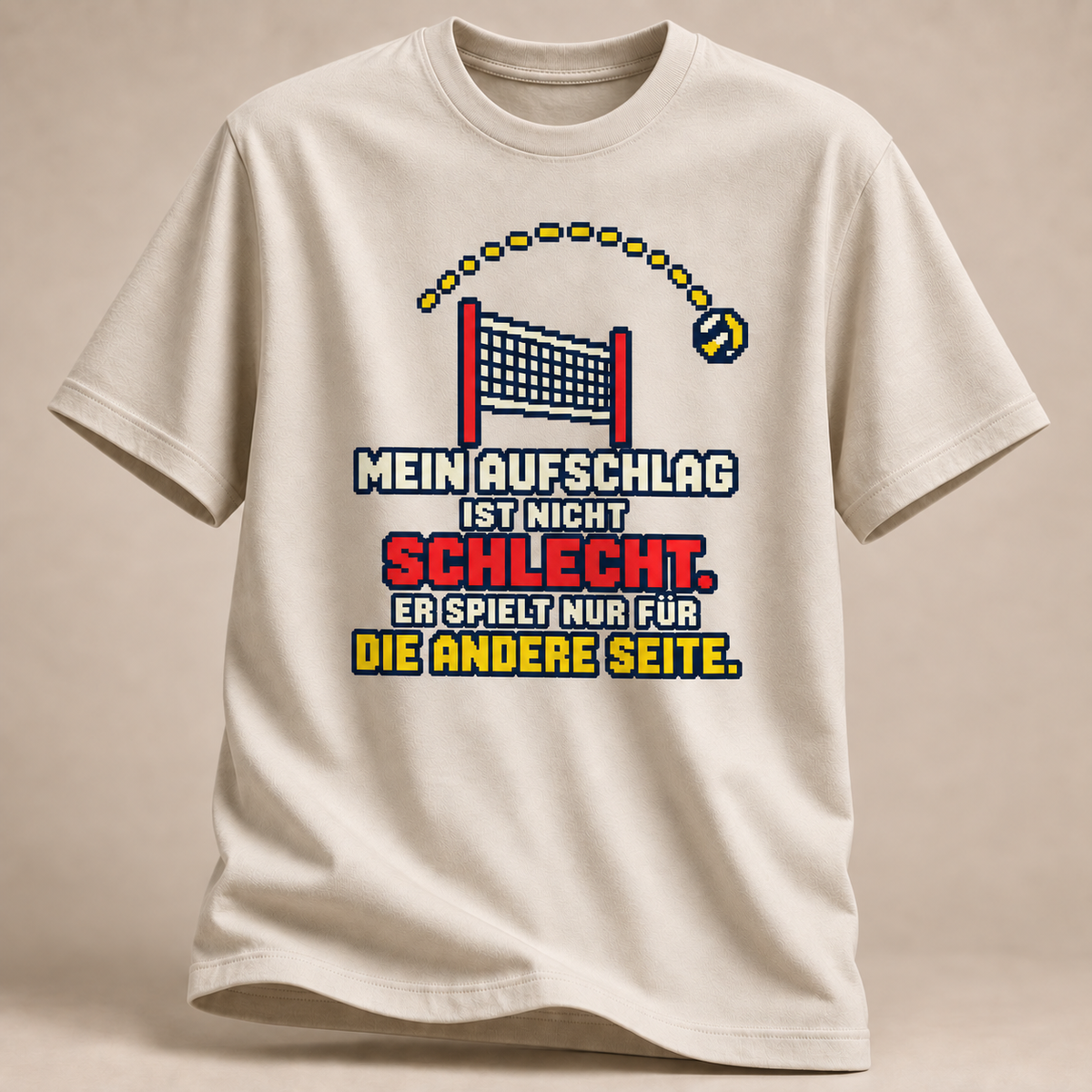 Aufschlag für die andere Seite T-Shirt