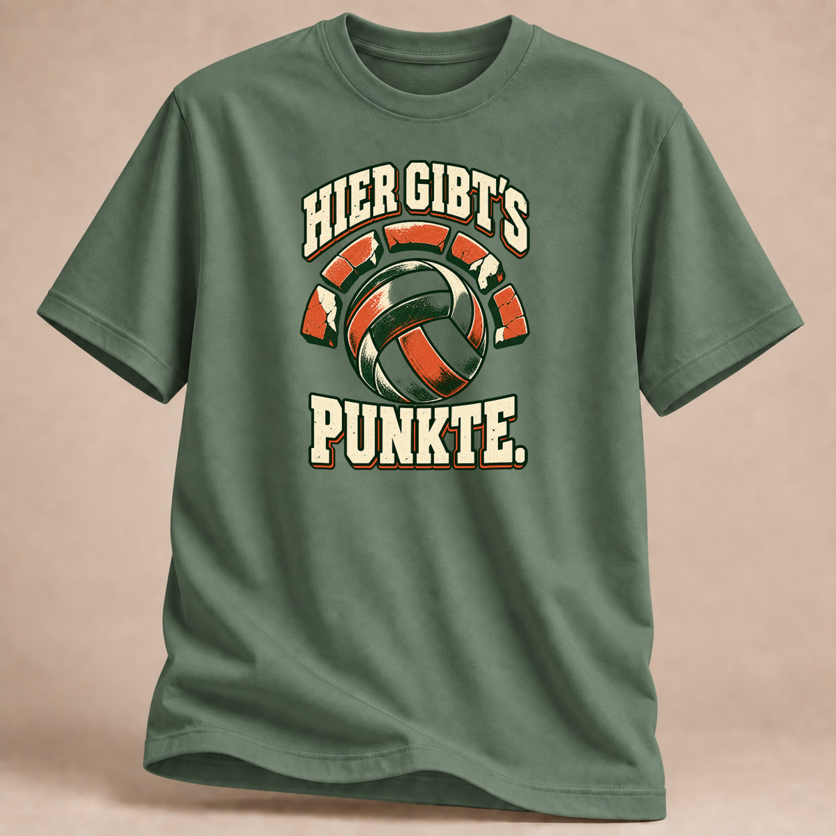 RÜCKRAUM – Hier gibt’s Punkte T-Shirt – Militärgrün