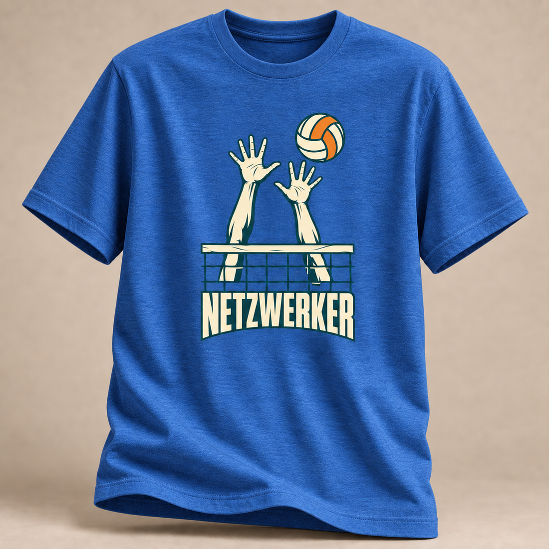 Netzwerker Block Volleyball T-Shirt