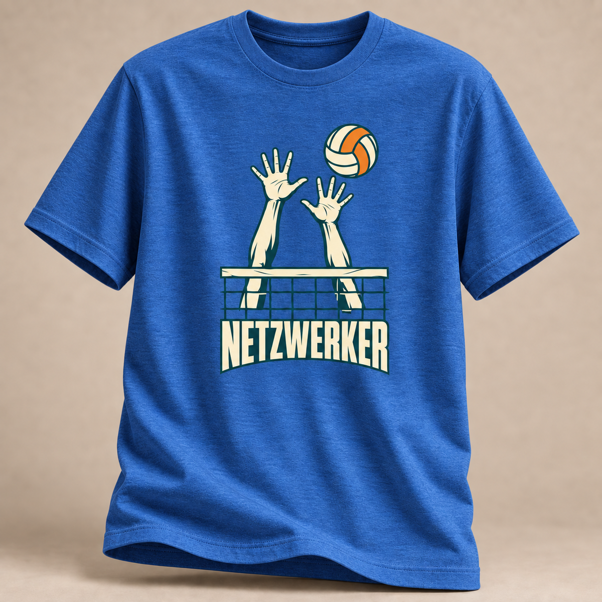 Netzwerker Block Volleyball T-Shirt