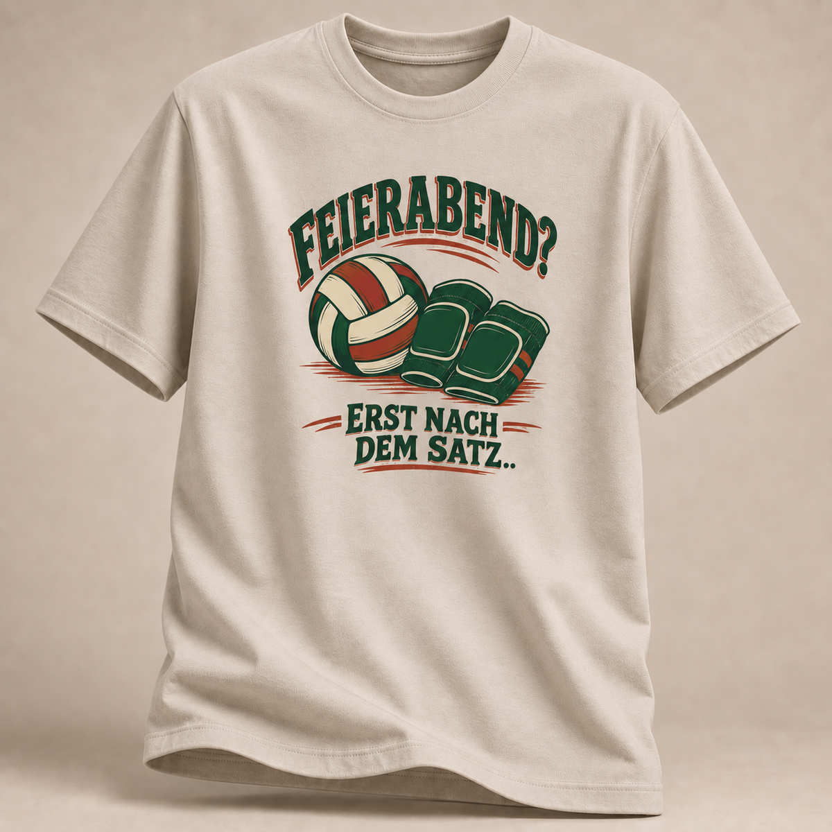 Feierabend Satz Volleyball T-Shirt