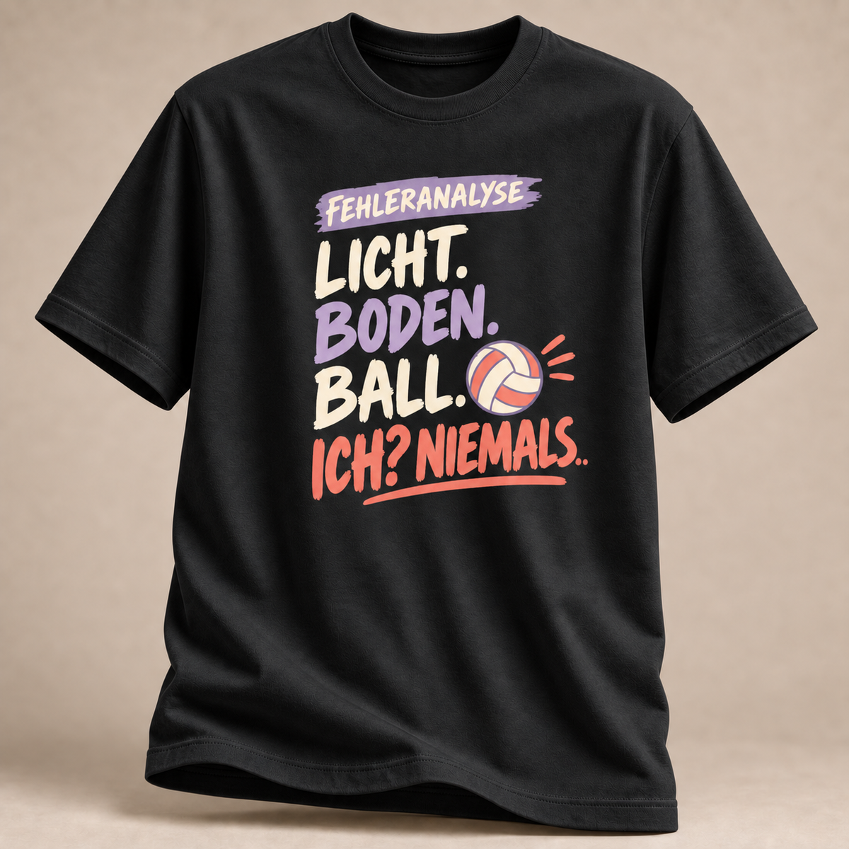 Fehleranalyse Volleyball T-Shirt