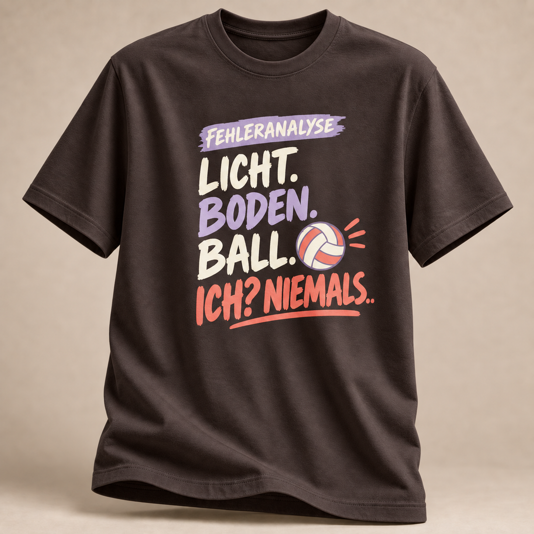 Fehleranalyse Volleyball T-Shirt