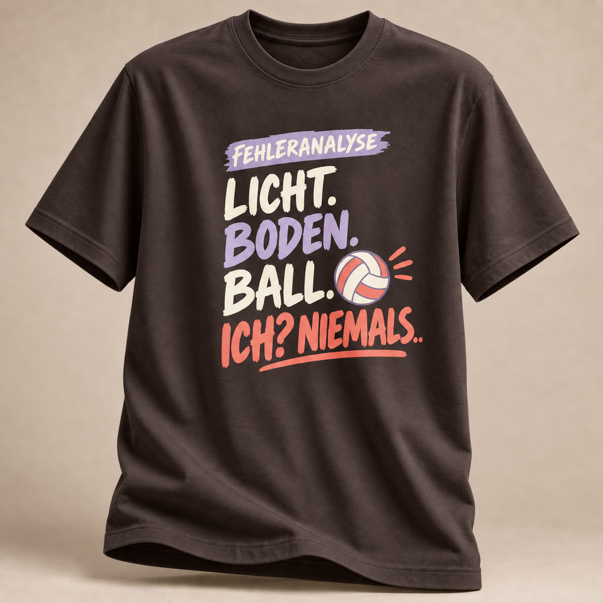 Fehleranalyse Volleyball T-Shirt