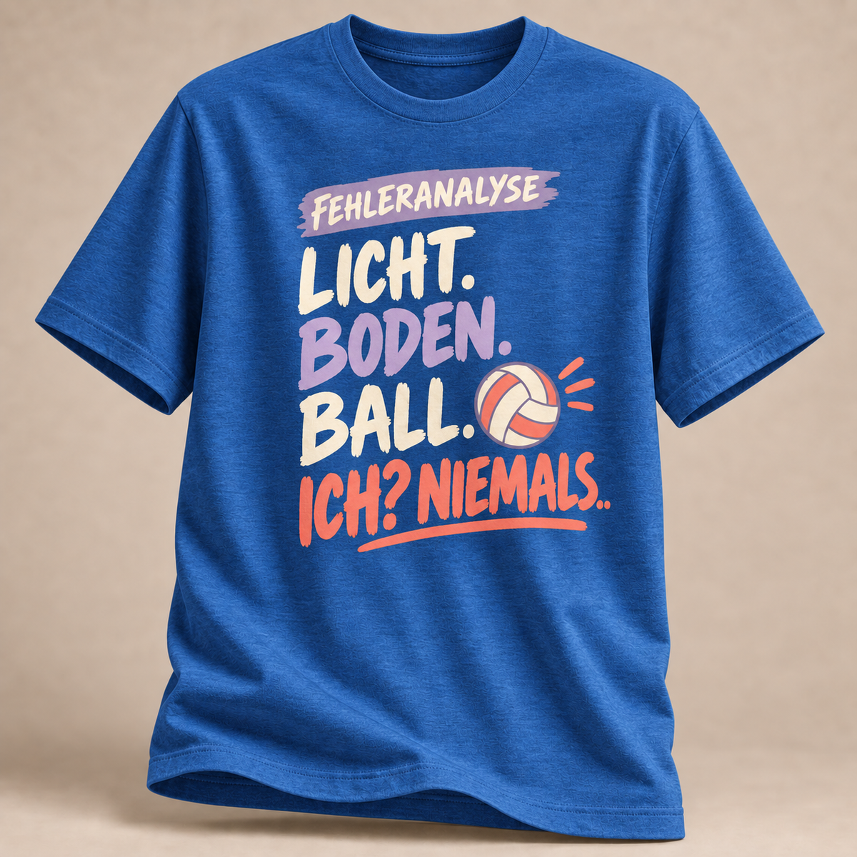 Fehleranalyse Volleyball T-Shirt