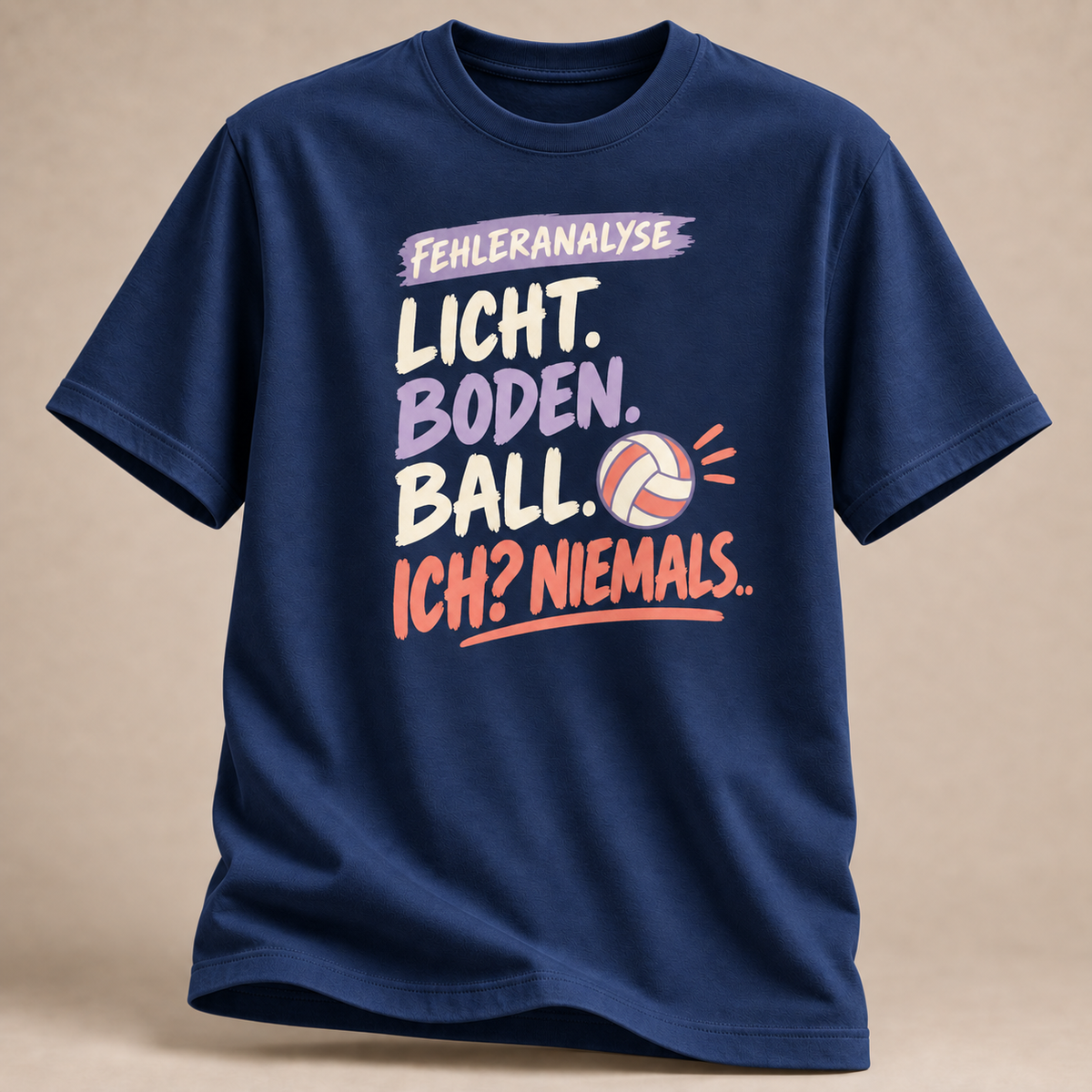 Fehleranalyse Volleyball T-Shirt