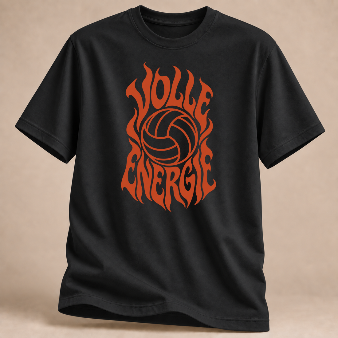 RÜCKRAUM – Volley Energy T-Shirt – Schwarz
