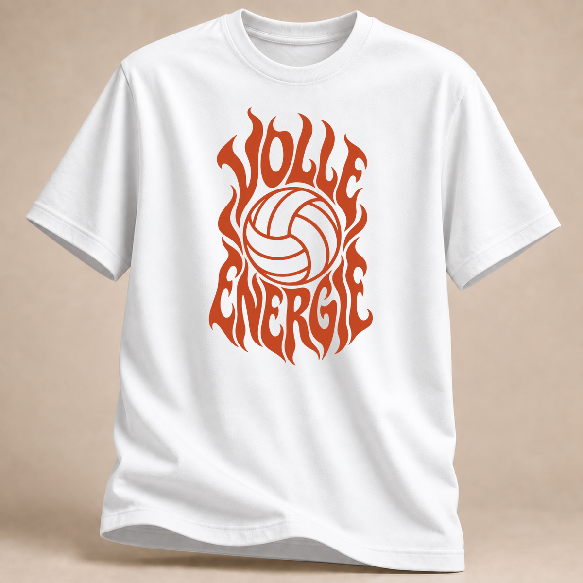 RÜCKRAUM – Volley Energy T-Shirt – Weiß