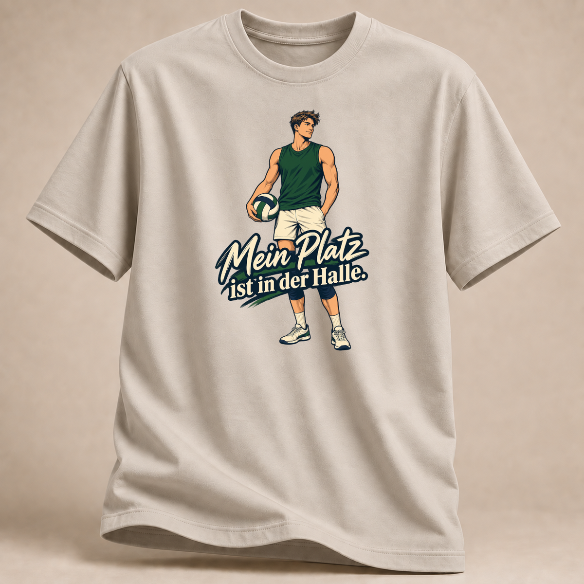 RÜCKRAUM – Hinter der Linie T-Shirt – Sand