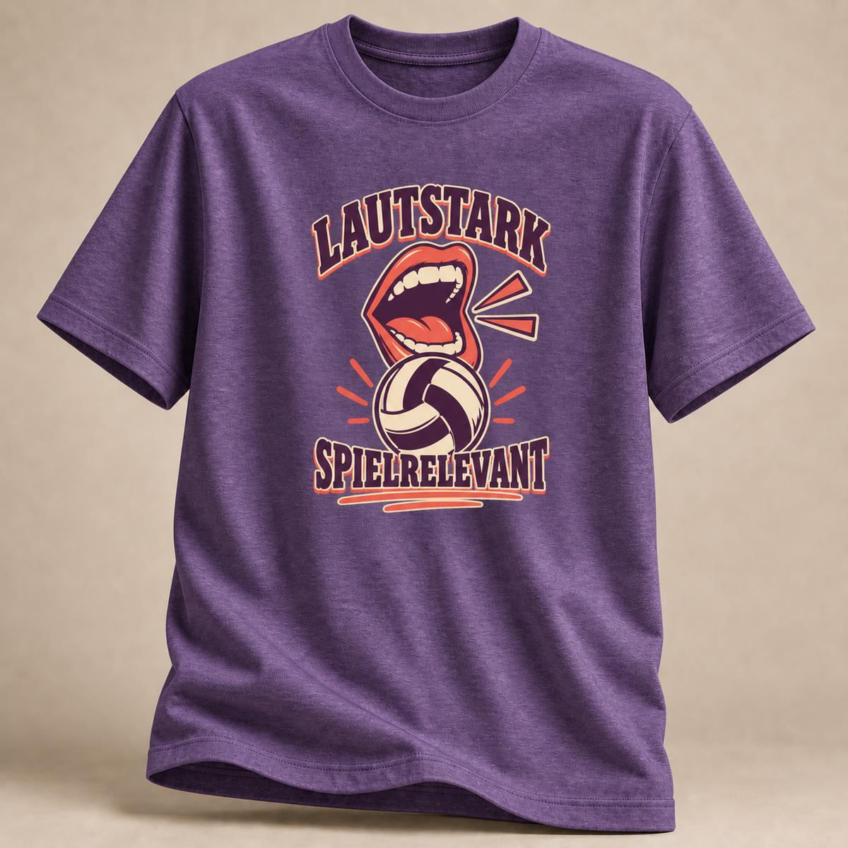 Lautstark Spielrelevant Volleyball T-Shirt