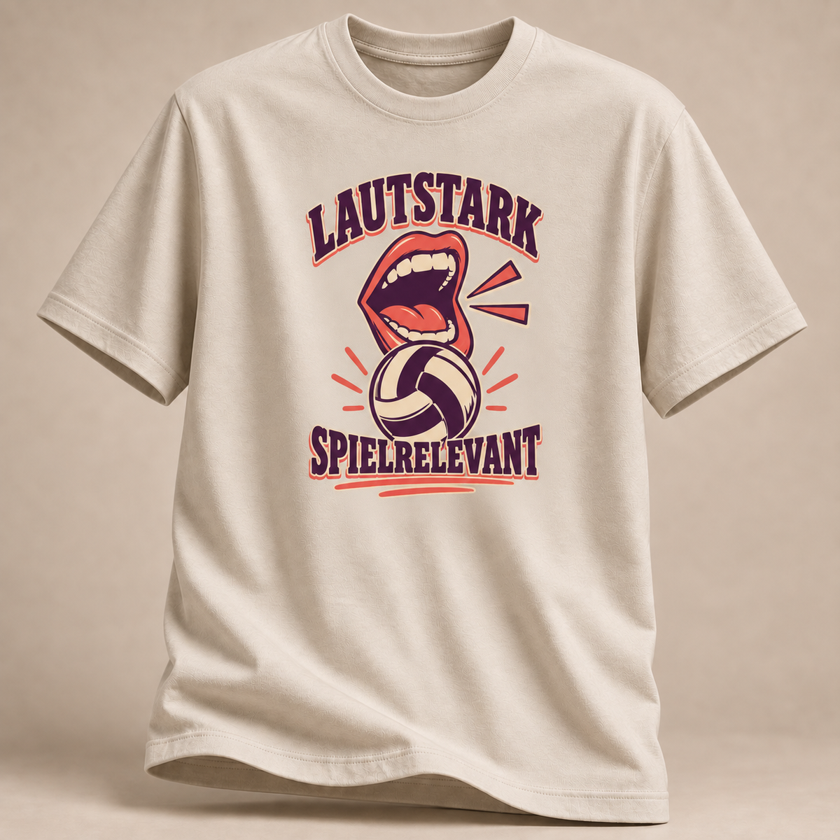 Lautstark Spielrelevant Volleyball T-Shirt