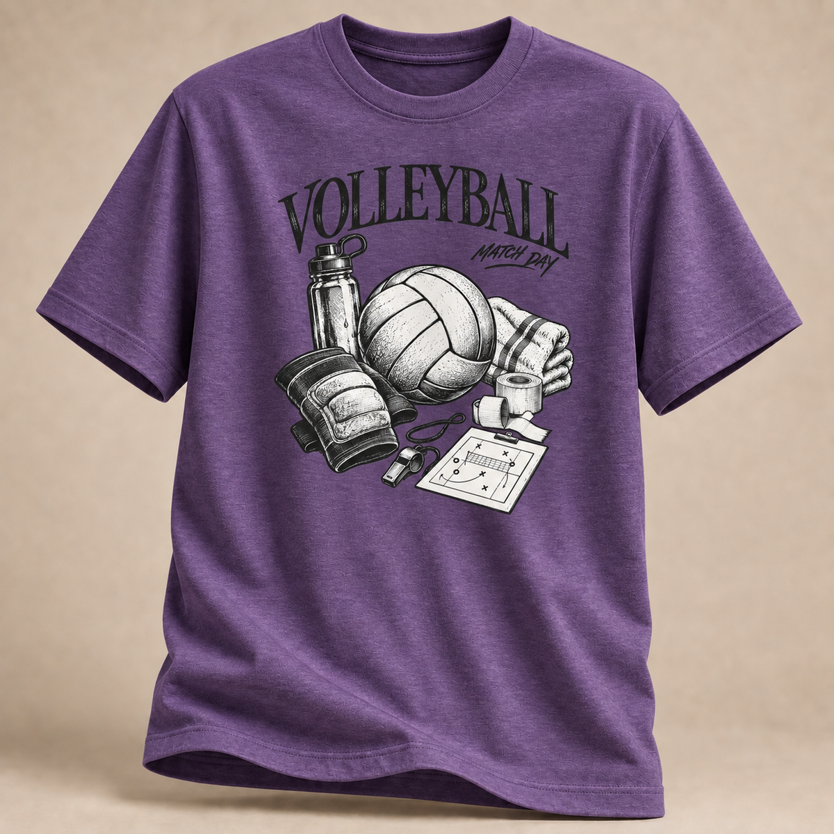 Volleyball Match Day T-Shirt