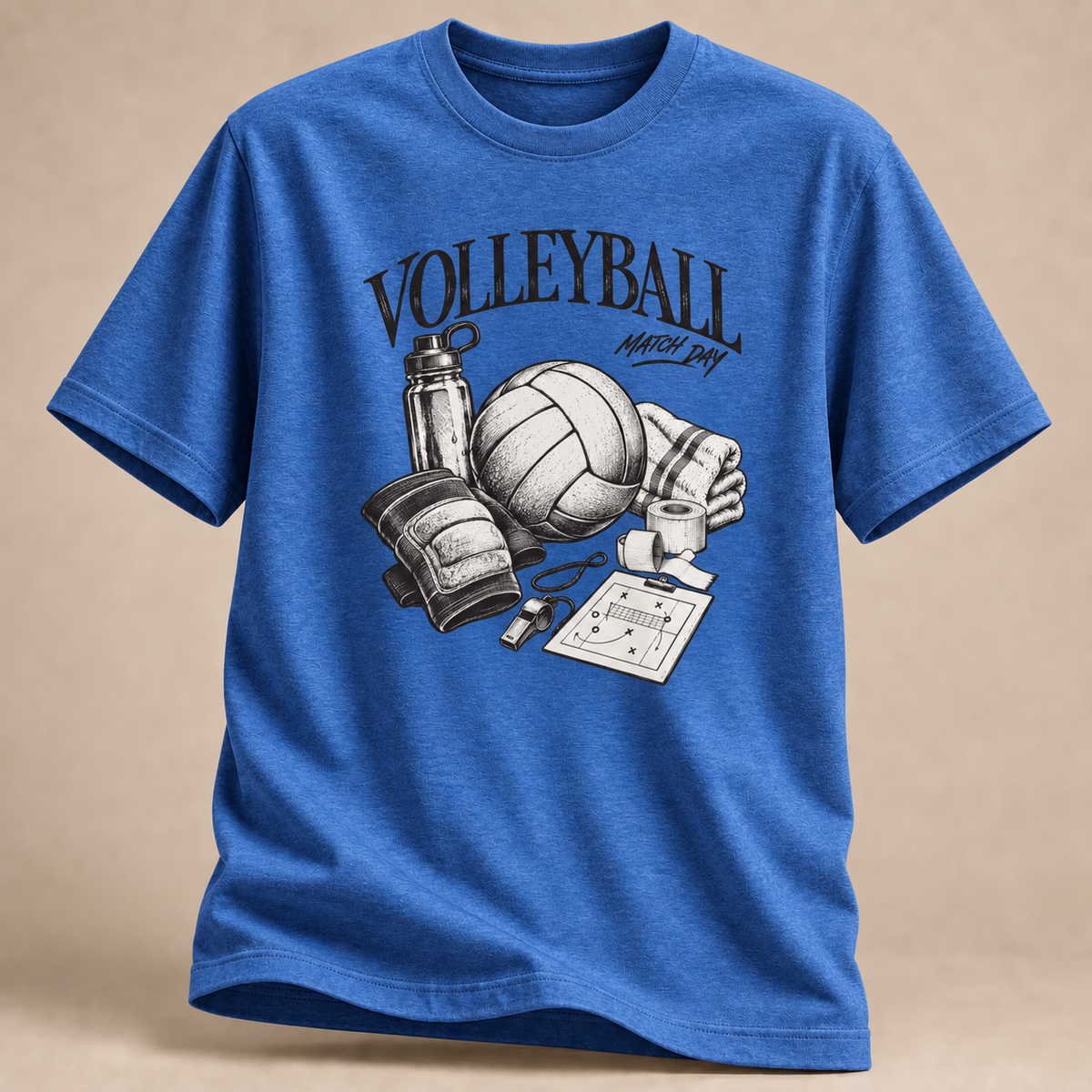 Volleyball Match Day T-Shirt