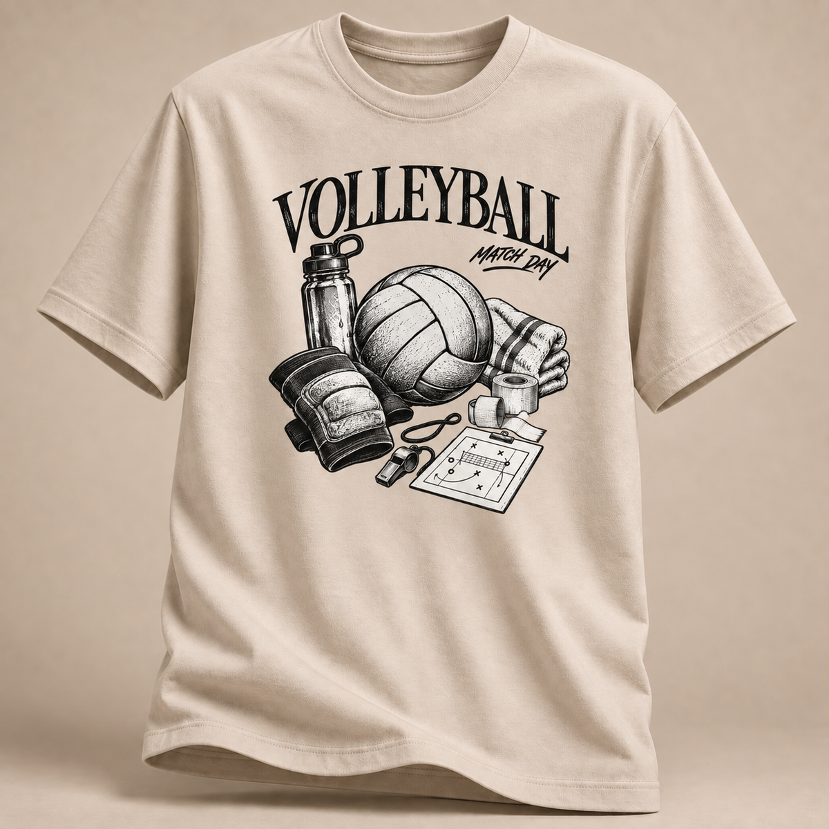 Volleyball Match Day T-Shirt