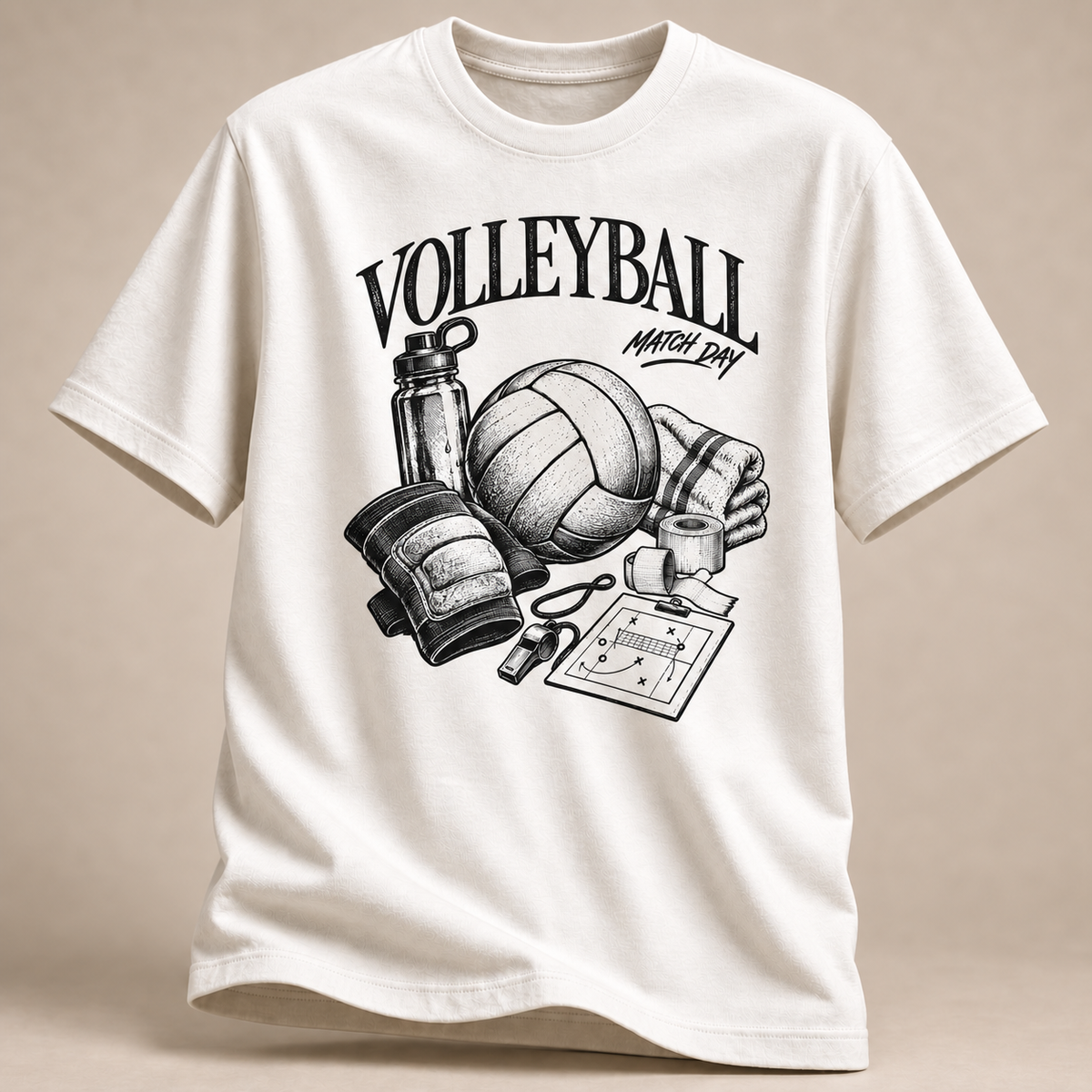 Volleyball Match Day T-Shirt