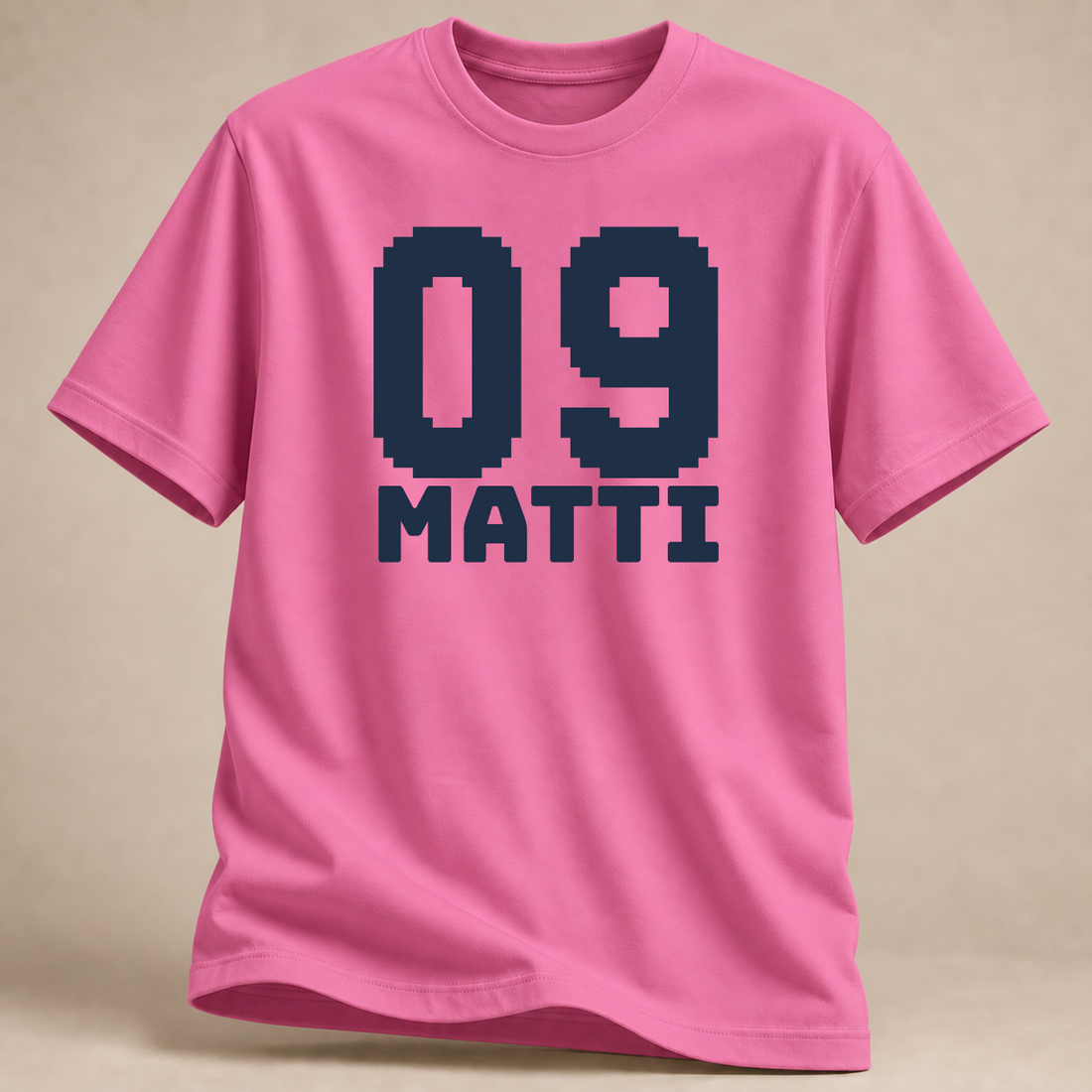 RÜCKRAUM – Matti 09 Volleyball T-Shirt – Rosa