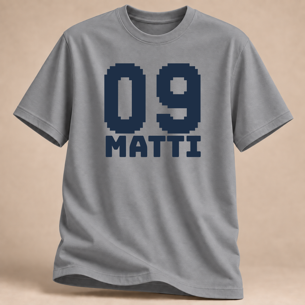 RÜCKRAUM – Matti 09 Volleyball T-Shirt – Sportgrau