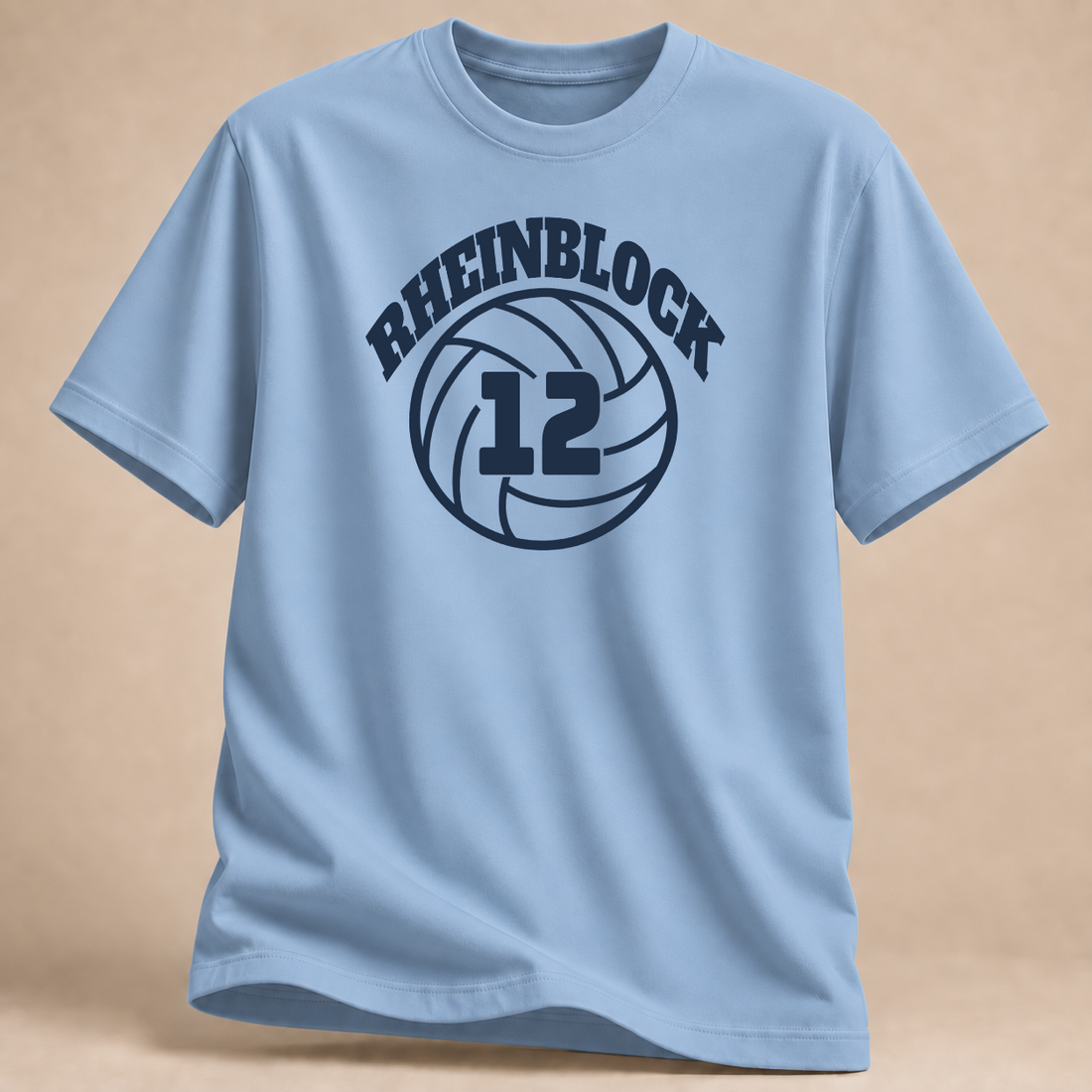 RÜCKRAUM – Rheinblock Team T-Shirt – Hellblau